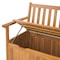 Alaterre Furniture Londonderry 47"WAcacia Wood Outdoor Storage Bench ANLD01ANO - alternate 4